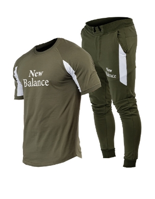 ست تیشرت و شلوار مردانه New Balance مدل 38342